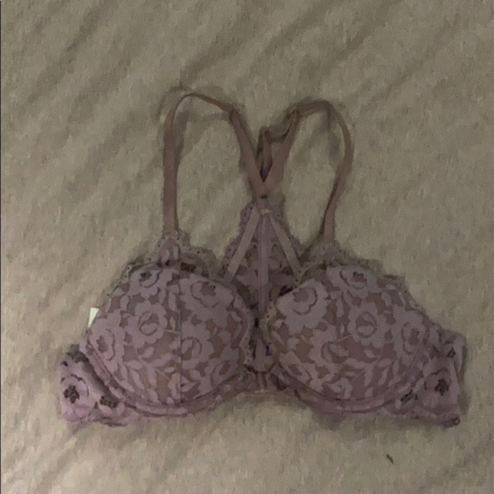 Victoria’s Secret PINK push up bra 34A purple